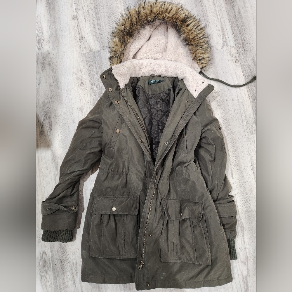 Ralph Lauren Winter Coat Detachable Hood